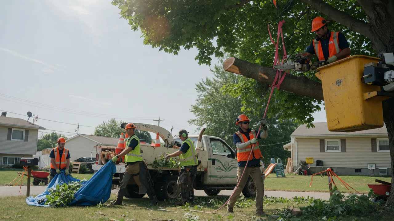 Large Tree Relocation in Hollister, MO